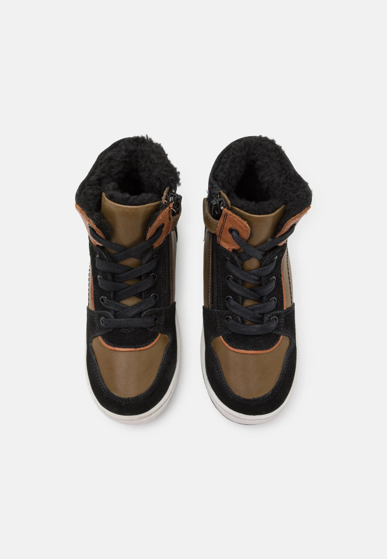 Friboo Leather - Sneakers Hoog - Multi-Coloured 6 Friboo Leather - Sneakers Hoog - Multi-Coloured - Afbeelding 4