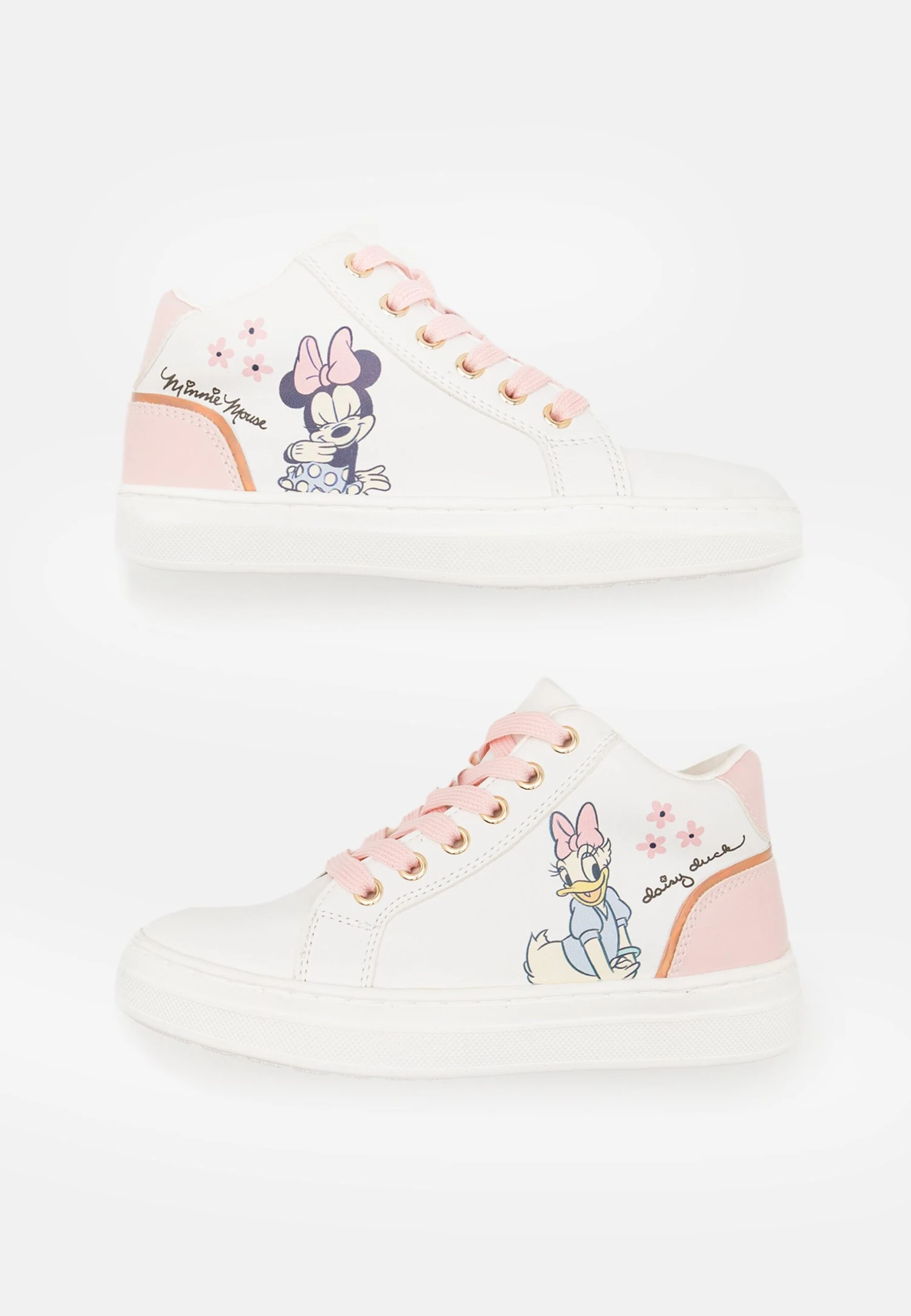 Friboo Sneakers Hoog - White 3 Friboo Sneakers Hoog - White