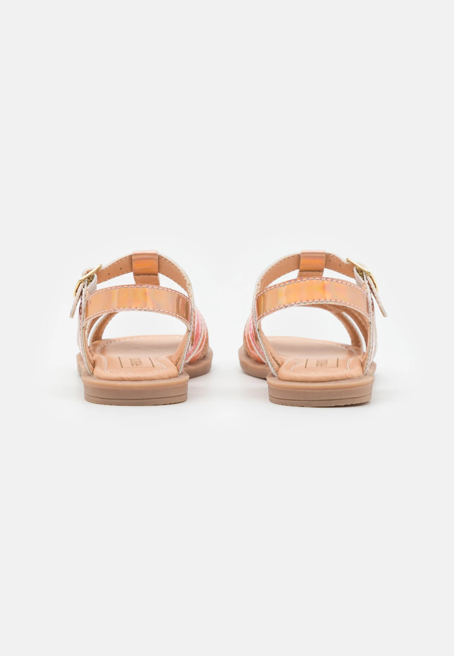 Friboo Sandalen - Rose Gold/Multi-Coloured 5 Friboo Sandalen - Rose Gold/Multi-Coloured - Afbeelding 3