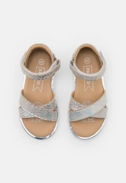 Friboo Holographic Leather - Sandalen - Silver -Friboo 41c6a42746674ce0aa1e4b078fb79ccc