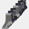 Friboo 7 Pack - Sokken - Grey/Black -Friboo 5175814483a14627b93e961fcce2173a