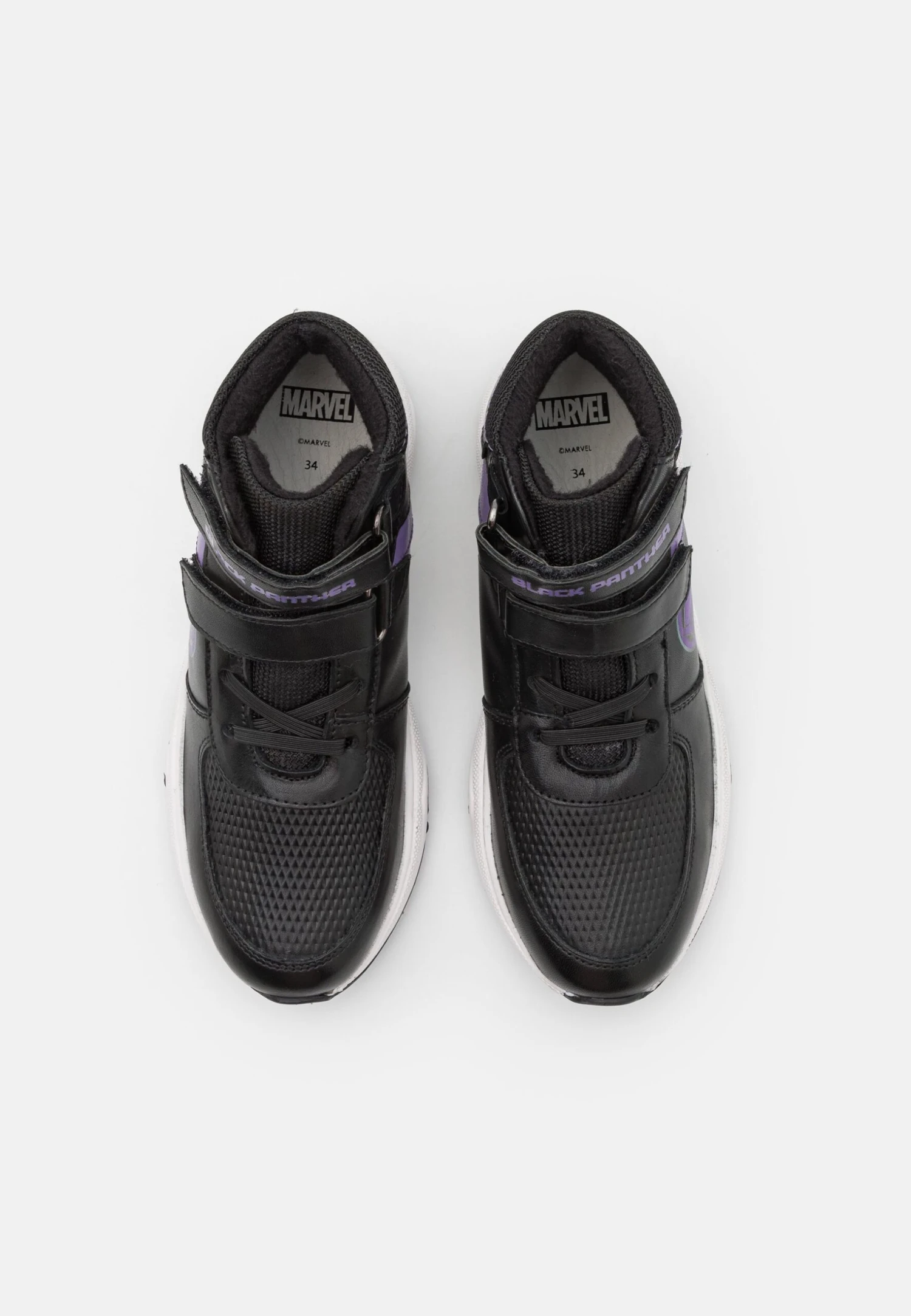 Friboo Marvel Black Panther - Sneakers Hoog - Black 6 Friboo Marvel Black Panther - Sneakers Hoog - Black - Afbeelding 4