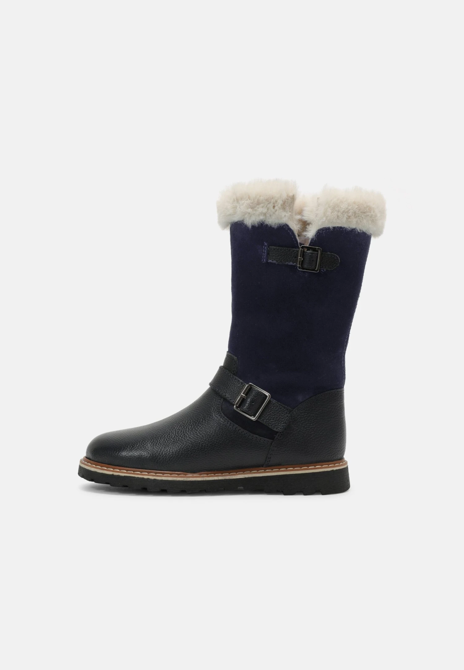 Friboo Leather - Snowboots- Dark Blue 3 Friboo Leather - Snowboots- Dark Blue