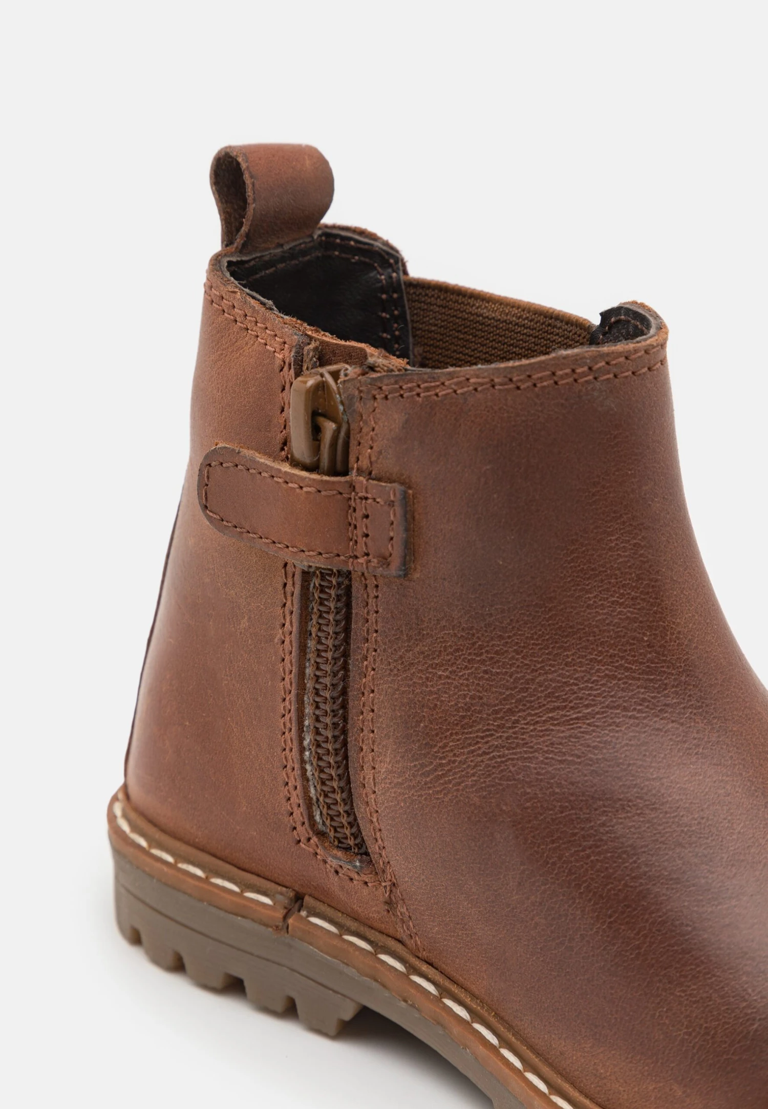 Friboo Leather - Korte Laarzen - Brown 8 Friboo Leather - Korte Laarzen - Brown - Afbeelding 6