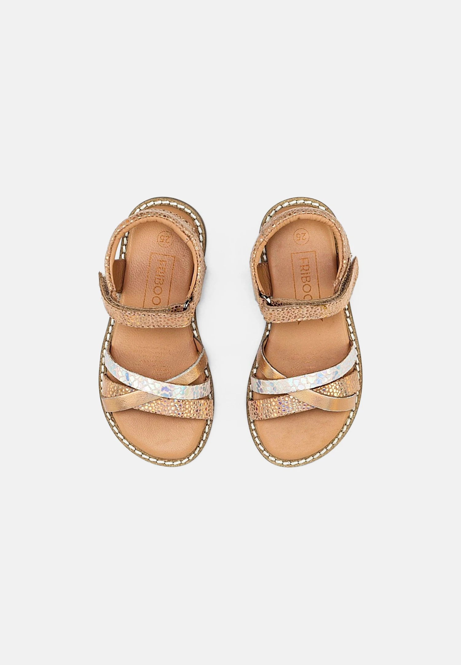 Friboo Leather Sandals - Sandalen - Rose Gold Coloured 6 Friboo Leather Sandals - Sandalen - Rose Gold Coloured - Afbeelding 4