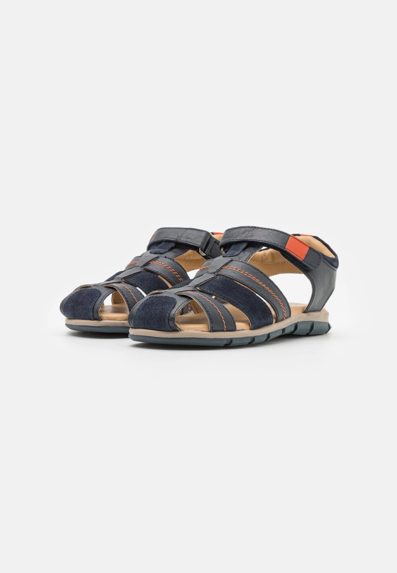 Friboo Leather - Sandalen - Dark Blue 4 Friboo Leather - Sandalen - Dark Blue - Afbeelding 2