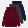 Friboo 3 Pack - Hoodie - Multi-Coloured/Blue/Dark Red 1 Friboo 3 Pack - Hoodie - Multi-Coloured/Blue/Dark Red -Friboo 95f92ce57963469bacec7cc15d159f66