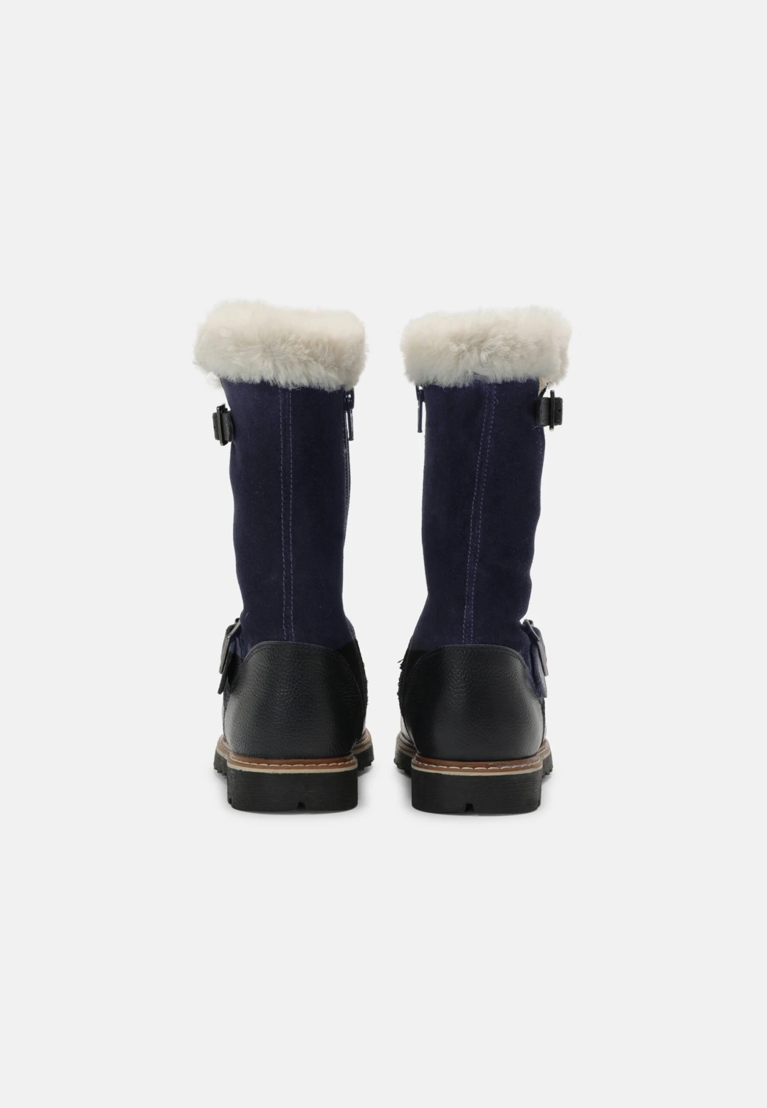 Friboo Leather - Snowboots- Dark Blue 5 Friboo Leather - Snowboots- Dark Blue - Afbeelding 3