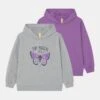 Friboo Hoodie 2 Pack - Sweater - Purple/Light Grey -Friboo b42eacfdccb5406294710d4fd54cf4cf