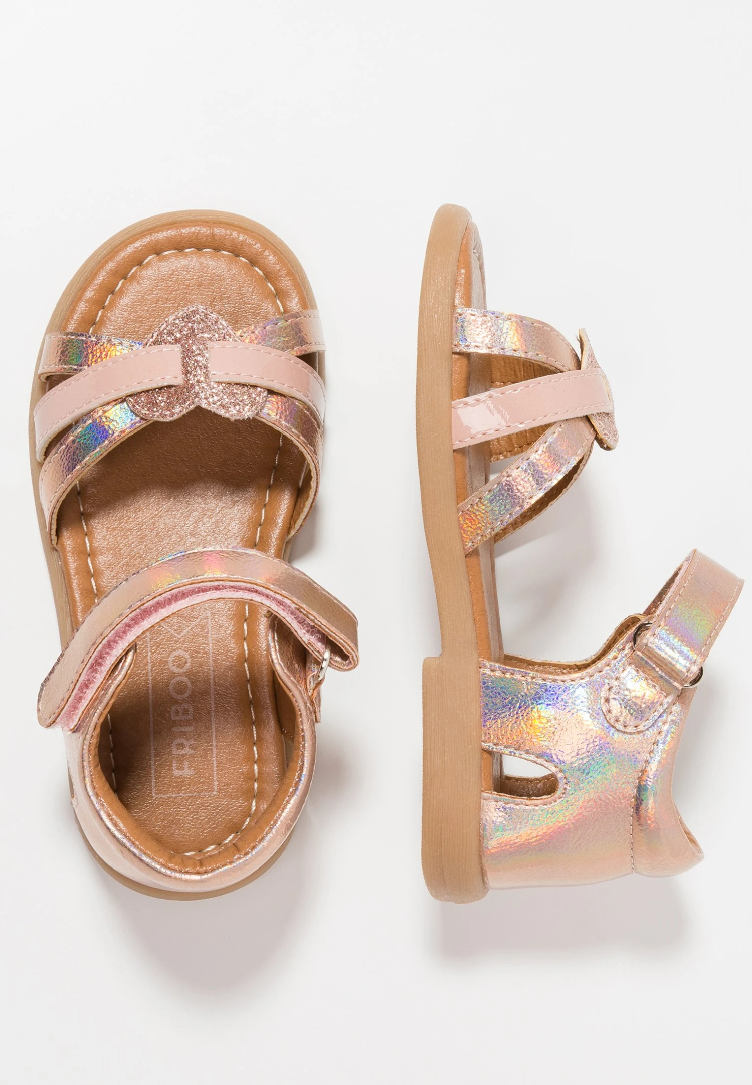 Friboo Sandalen - Rose Gold 3 Friboo Sandalen - Rose Gold